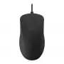 Contour Design Active Key AK-PMH1 ratón médico ClassicClean, óptico, 800 DPI, sensor de desplazamiento, totalmente sellado, desinfectable, ambidiestro, con cable USB, negro