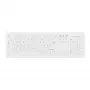 Contour Design Active Key Contour ClassicClean Teclado médico Tapa extraíble Tamaño completo Inalámbrico Blanco C8100
