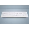 Contour Design Active Key AK-C8100F-U1-W/US Teclado Médico USB QWERTY US-Inglés Blanco