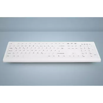 Contour Design Active Key AK-C8100F-U1-W/US Teclado Médico USB QWERTY US-Inglés Blanco