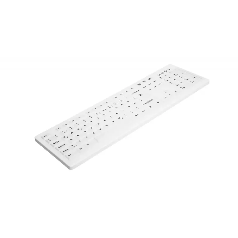 Contour Design Active Key AK-C8100F-U1-W/US Teclado Médico USB QWERTY US-Inglés Blanco