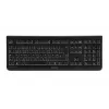 CHERRY DW 3000 Teclado y ratón incluidos Universal RF Inalámbrico AZERTY Belga Negro