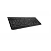 CHERRY DW 3000 Teclado y ratón incluidos Universal RF Inalámbrico AZERTY Belga Negro