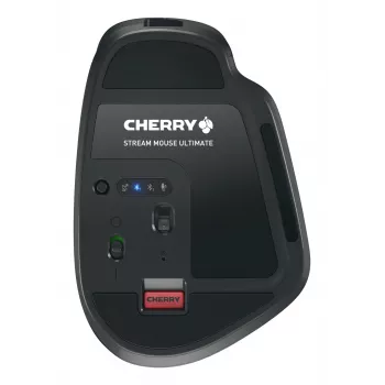 CHERRY Stream ultimate Ratón Universal Diestro RF Inalámbrico + Bluetooth + USB Type-C 4000 DPI