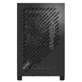 XPG VALOR AIR NANO CAJA SEMITORRE - Negra, Semitorre, PC, Negra, micro-ATX, Mini-ITX, SPCC, 17 cm