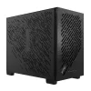 XPG VALOR AIR NANO CAJA SEMITORRE - Negra, Semitorre, PC, Negra, micro-ATX, Mini-ITX, SPCC, 17 cm