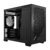 XPG VALOR AIR NANO CAJA SEMITORRE - Negra, Semitorre, PC, Negra, micro-ATX, Mini-ITX, SPCC, 17 cm