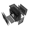 XPG VALOR AIR NANO CAJA SEMITORRE - Negra, Semitorre, PC, Negra, micro-ATX, Mini-ITX, SPCC, 17 cm