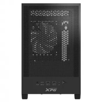 XPG VALOR MESH NANO CAJA SEMITORRE – Negra, Semitorre, PC, Negra, micro ATX, Mini-ITX, SPCC, 17 cm