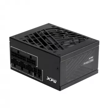 XPG PYMCORE 850W SFX GOLD Fuente de alimentación, 850 W, 100 - 240 V, 50/60 Hz, 10 A, 20 A, 70,8 A