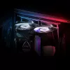 XPG VENTO PRO 120 PWM Negro, Ventilador, 12 cm, 450 U/min, 2500 U/min, Negro, Blanco