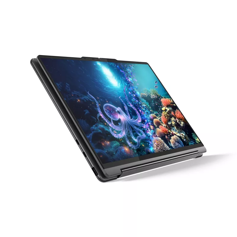 Lenovo Yoga 9 2-in-1 14ILL10 Copilot+ PC Intel Core Ultra 7 258V Híbrido (2-in-1) 35,6 cm (14 inch) Pantalla táctil WQUXGA 32 GB LPDDR5x-SDRAM 1 TB SSD Wi-Fi 7 (802.11be) Windows 11 Home Gris