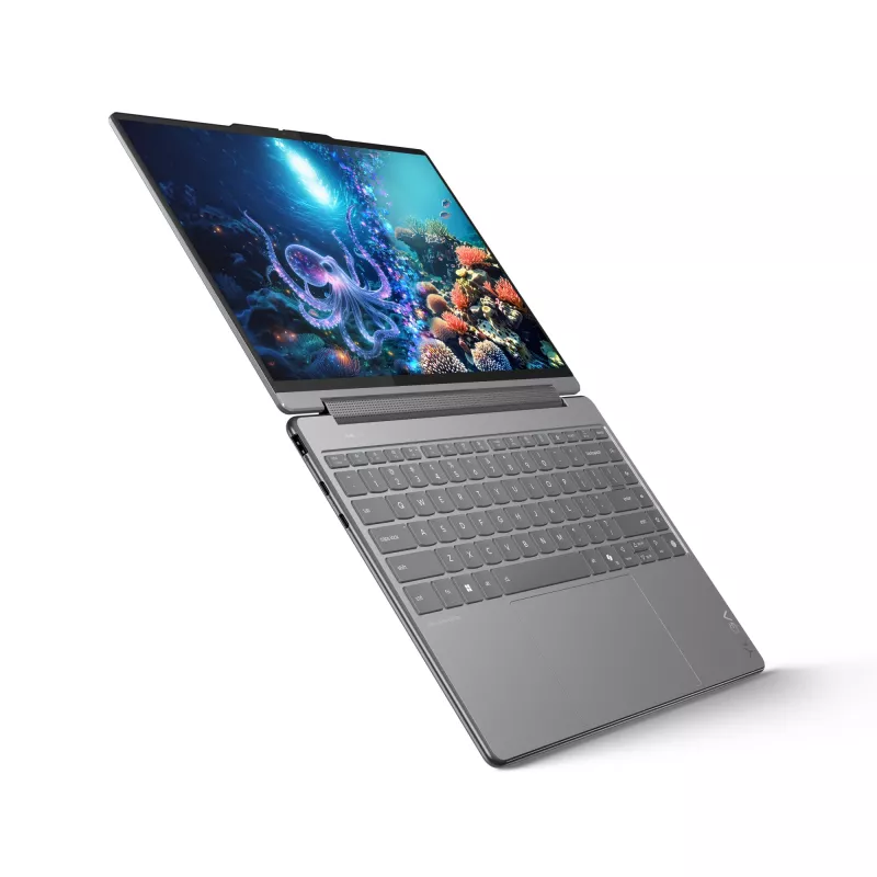 Lenovo Yoga 9 2-in-1 14ILL10 Copilot+ PC Intel Core Ultra 7 258V Híbrido (2-in-1) 35,6 cm (14 inch) Pantalla táctil WQUXGA 32 GB LPDDR5x-SDRAM 1 TB SSD Wi-Fi 7 (802.11be) Windows 11 Home Gris