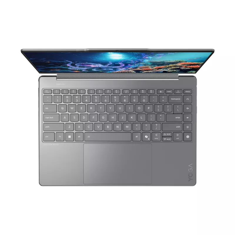 Lenovo Yoga 9 2-in-1 14ILL10 Copilot+ PC Intel Core Ultra 7 258V Híbrido (2-in-1) 35,6 cm (14 inch) Pantalla táctil WQUXGA 32 GB LPDDR5x-SDRAM 1 TB SSD Wi-Fi 7 (802.11be) Windows 11 Home Gris