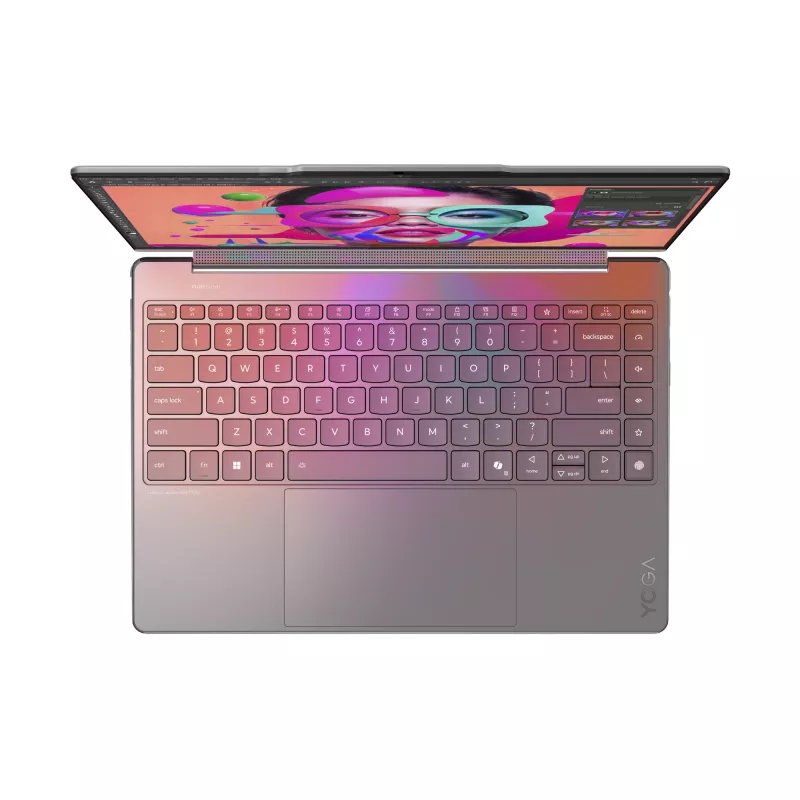 Lenovo Yoga 9 2-in-1 14ILL10 Copilot+ PC Intel Core Ultra 7 258V Híbrido (2-in-1) 35,6 cm (14 inch) Pantalla táctil WQUXGA 32 GB LPDDR5x-SDRAM 1 TB SSD Wi-Fi 7 (802.11be) Windows 11 Home Gris