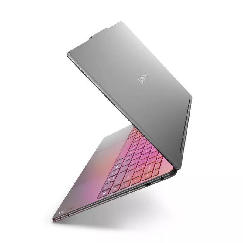 Lenovo Yoga 9 2-in-1 14ILL10 Copilot+ PC Intel Core Ultra 7 258V Híbrido (2-in-1) 35,6 cm (14 inch) Pantalla táctil WQUXGA 32 GB LPDDR5x-SDRAM 1 TB SSD Wi-Fi 7 (802.11be) Windows 11 Home Gris