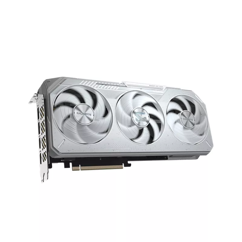 Tarjeta gráfica GIGABYTE Radeon RX 9070 XT GAMING OC ICE 16 GB GDDR6 256-Bit PCIe 5.0 3 ventiladores blanco