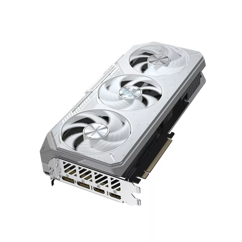 Tarjeta gráfica GIGABYTE Radeon RX 9070 XT GAMING OC ICE 16 GB GDDR6 256-Bit PCIe 5.0 3 ventiladores blanco