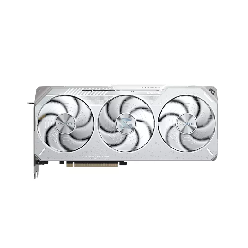 Tarjeta gráfica GIGABYTE Radeon RX 9070 XT GAMING OC ICE 16 GB GDDR6 256-Bit PCIe 5.0 3 ventiladores blanco