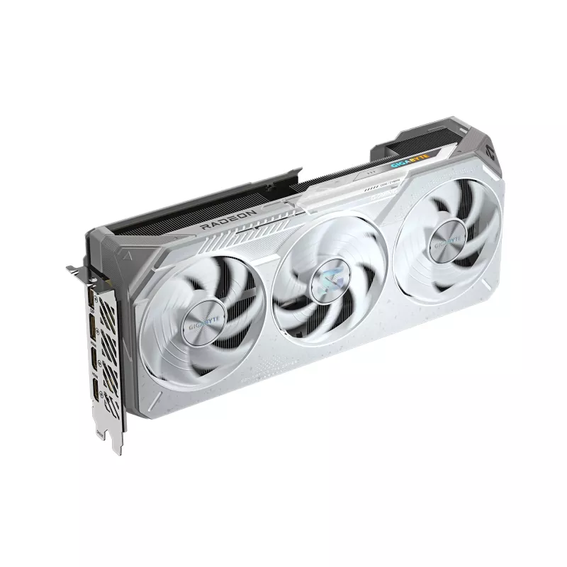 Tarjeta gráfica GIGABYTE Radeon RX 9070 XT GAMING OC ICE 16 GB GDDR6 256-Bit PCIe 5.0 3 ventiladores blanco