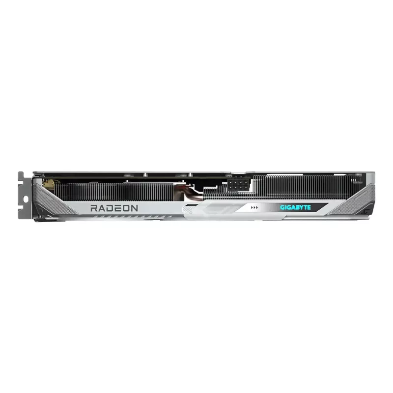 Tarjeta gráfica GIGABYTE Radeon RX 9060 XT OC ICE — 16 GB GDDR6, 128-Bit, PCIe 5.0, 3 ventiladores WINDFORCE