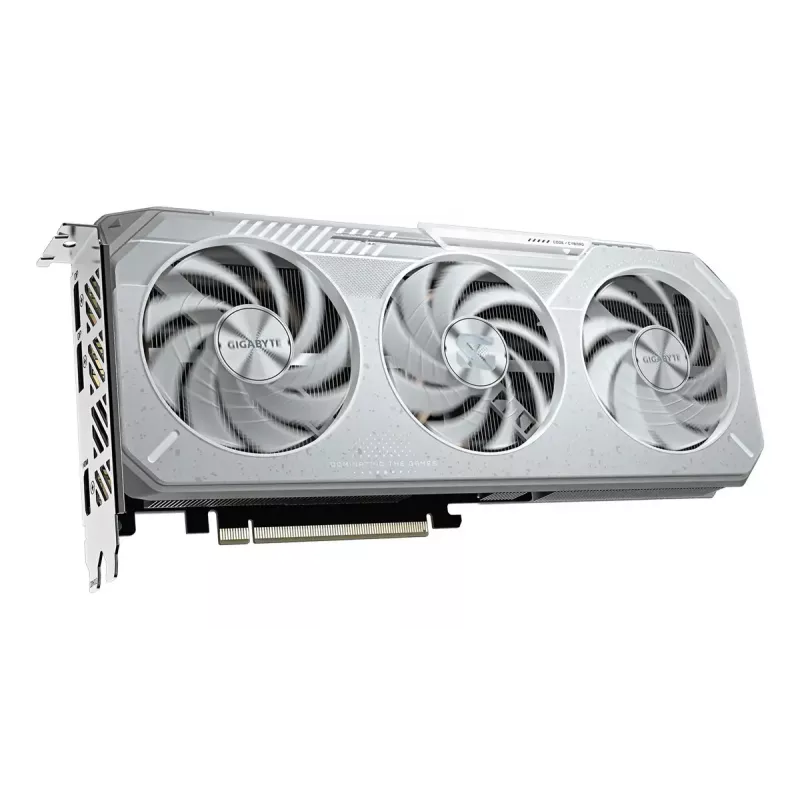 Tarjeta gráfica GIGABYTE Radeon RX 9060 XT OC ICE — 16 GB GDDR6, 128-Bit, PCIe 5.0, 3 ventiladores WINDFORCE