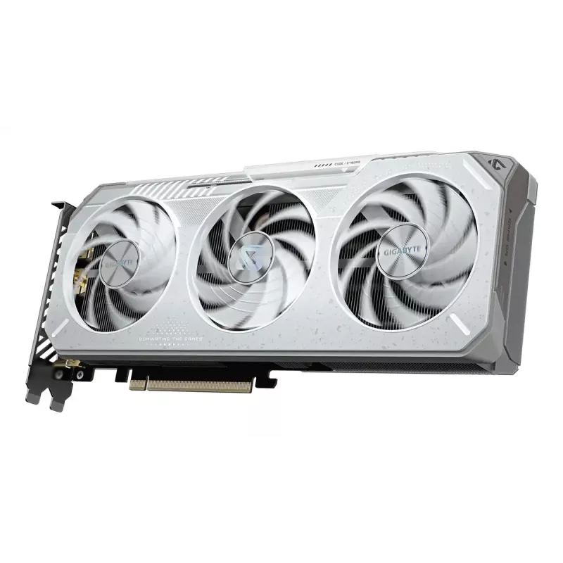 Tarjeta gráfica GIGABYTE Radeon RX 9060 XT OC ICE — 16 GB GDDR6, 128-Bit, PCIe 5.0, 3 ventiladores WINDFORCE