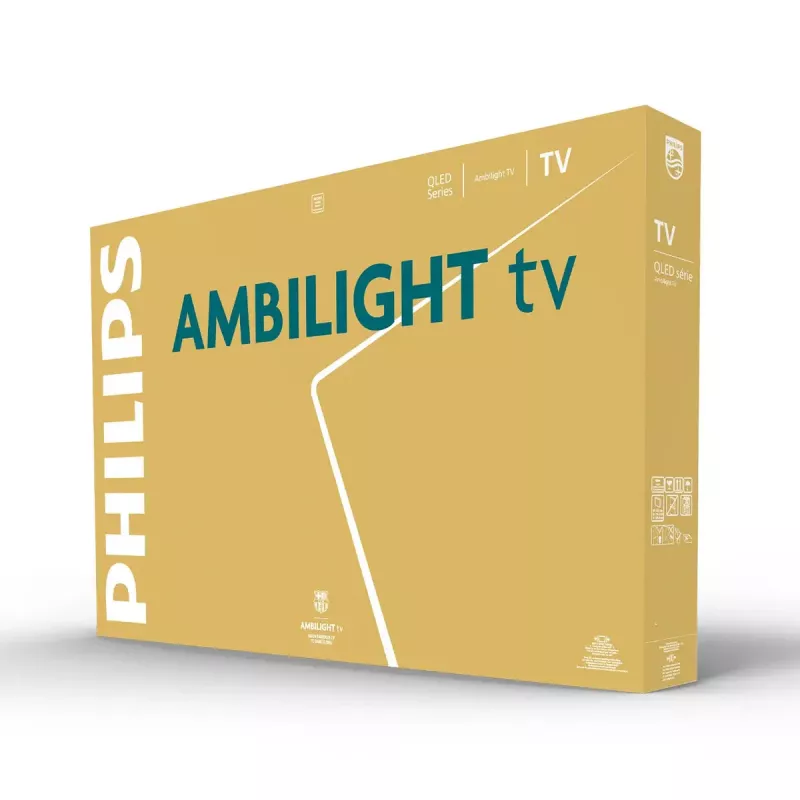 Philips 55PUS8500/12 televisor 139,7 cm (55 pulgadas) 4K Ultra HD QLED Ambilight Smart TV Wi-Fi, negro