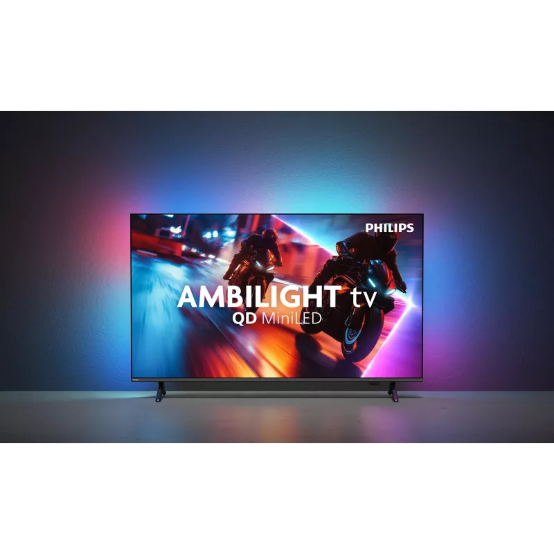 Philips Ambilight 55MLED910/12 TV Mini LED QLED 139,7 cm (55 pulgadas) 4K Ultra HD 144 Hz Smart TV Wi-Fi negro