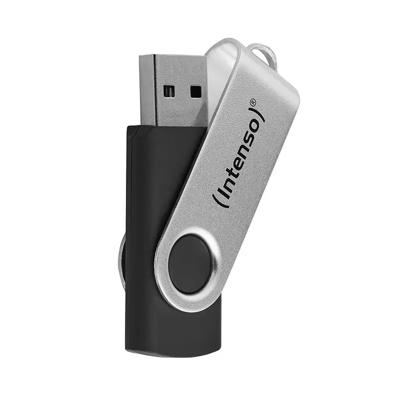 Memoria USB Intenso 128 GB USB-A 3.2 Gen 1x1 negro-plata