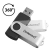 Memoria USB Intenso 128 GB USB-A 3.2 Gen 1x1 negro-plata