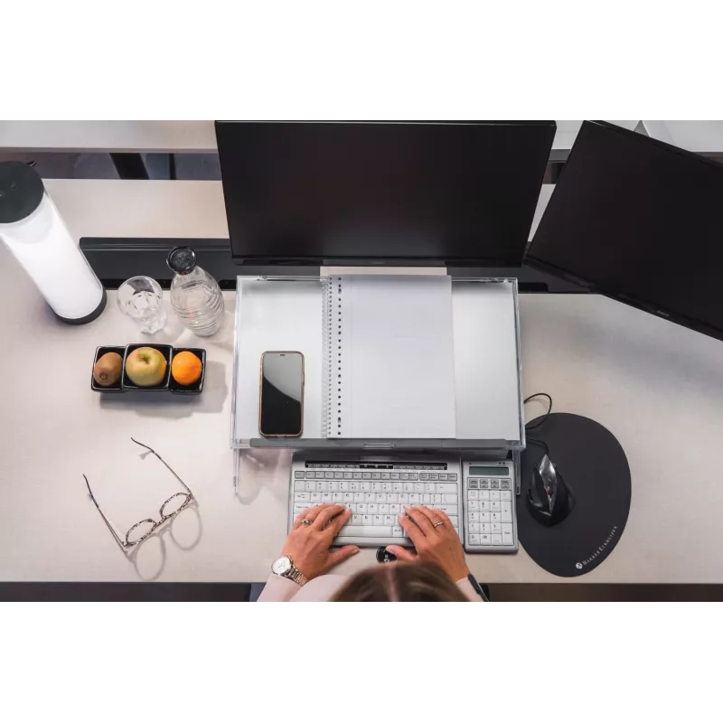 BakkerElkhuizen FlexDesk 640 Soporte para documentos/alfombrilla de escritura