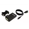 Lenovo USB 3.0 - DVI/VGA Adaptador gráfico USB 2048 x 1152 píxeles Negro