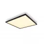 Plafón inteligente Philips Hue Aurelle Square Panel XL, negro