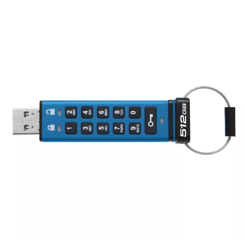 Unidad flash USB Kingston Technology 512GB USB Type-A IronKey 200