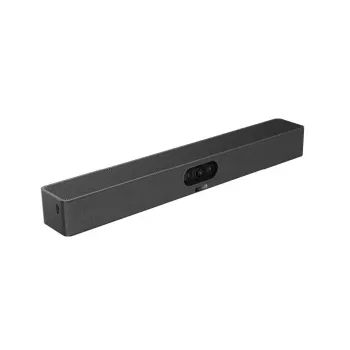 Bundle de barra de vídeo Yealink MeetingBar A25 con mando a distancia VCR11 4K 3840x2160 30 fps Wi‑Fi Bluetooth Montaje en mesa/techo Negro