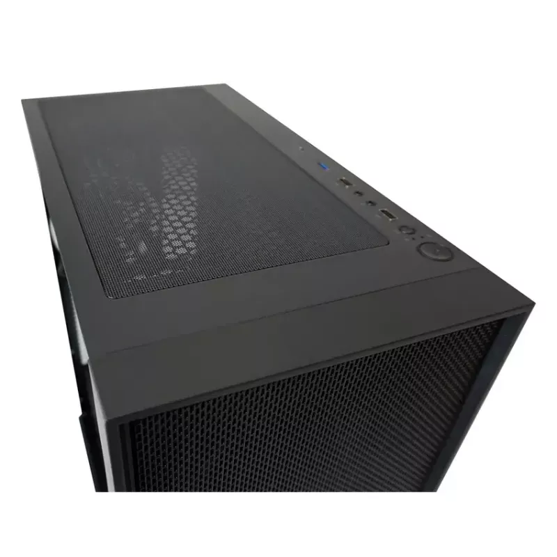 Caja de PC LC-Power Schwarz_Wanderer_X Midi Tower Negra