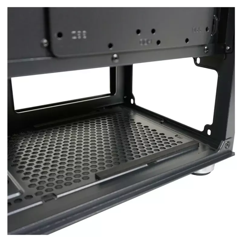 Caja de PC LC-Power Schwarz_Wanderer_X Midi Tower Negra
