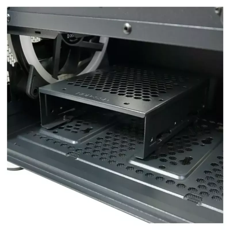 Caja de PC LC-Power Schwarz_Wanderer_X Midi Tower Negra