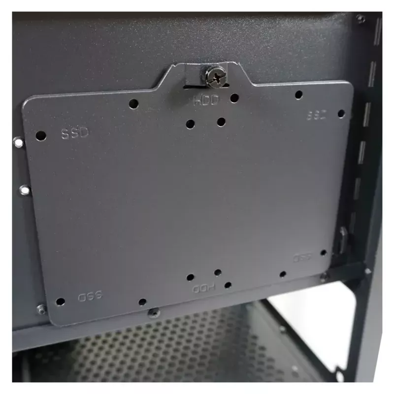 Caja de PC LC-Power Schwarz_Wanderer_X Midi Tower Negra