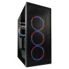 Caja de PC LC-Power Schwarz_Wanderer_X Midi Tower Negra