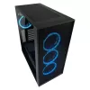 Caja de PC LC-Power Schwarz_Wanderer_X Midi Tower Negra