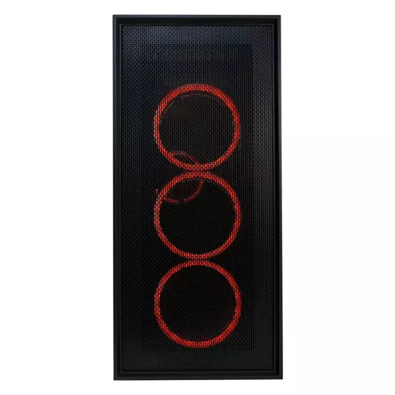 Caja de PC LC-Power Schwarz_Wanderer_X Midi Tower Negra