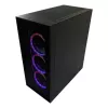 Caja de PC LC-Power Schwarz_Wanderer_X Midi Tower Negra