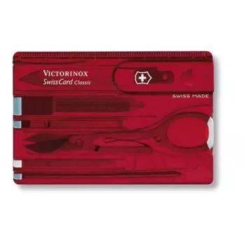 SwissCard Classic Victorinox Rojo