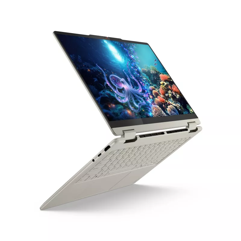 Lenovo Yoga 7 2-in-1 14ILL10 Copilot+ PC Intel Core Ultra 5 226V Híbrido (2-in-1) 35,6 cm (14 inch) Pantalla táctil WUXGA 16 GB LPDDR5x-SDRAM 1 TB SSD Wi-Fi 7 (802.11be) Windows 11 Home Gris