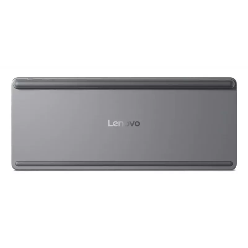 Teclado inalámbrico multidispositivo Lenovo — USB Type-C, Luna Grey, 255,8×105,9×14,6 mm, 5V 200mAh