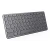 Teclado inalámbrico multidispositivo Lenovo — USB Type-C, Luna Grey, 255,8×105,9×14,6 mm, 5V 200mAh