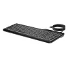 Teclado con retroiluminación HP 400 Tamaño completo USB Negro
