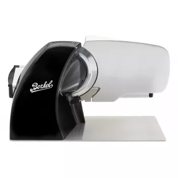 Cortadora eléctrica Berkel Home Line 200 Plus – 190 W, grosor de corte máx. 1,8 cm, aluminio negro